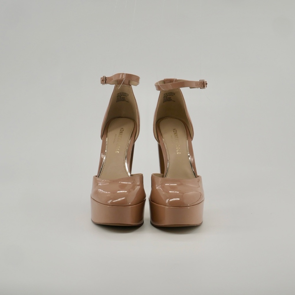 Kenneth Cole New York – Tatum Ankle Strap Platform Pump – 7.5